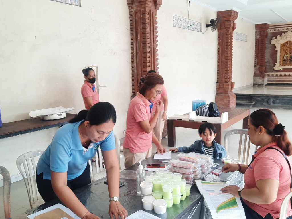 Balita Sehat, Dalung Kuat: Posyandu Balita Digelar Rutin di Banjar Pegending